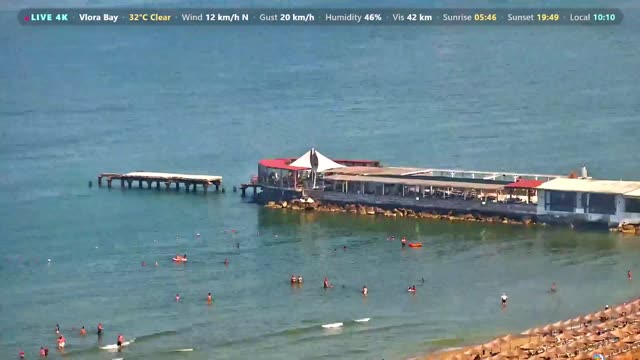 Latest frame from Vlore Bay, Albania