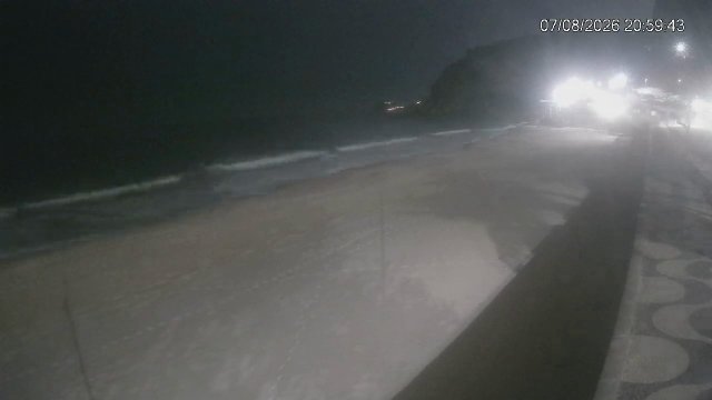 Latest frame from São Conrado Beach