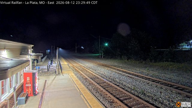 Latest frame from La Plata, MO Trains