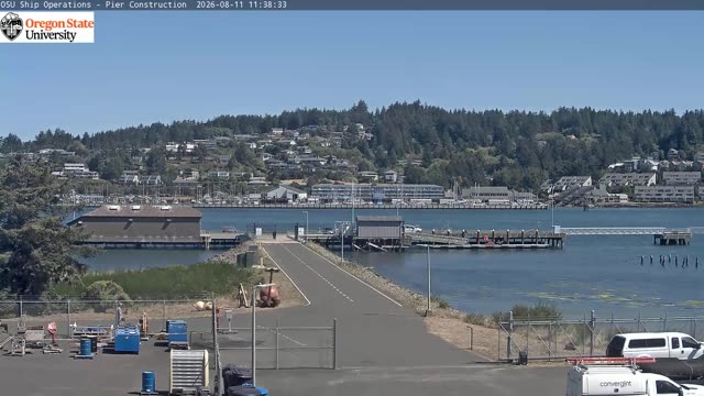 Latest frame from Newport, OR Pier